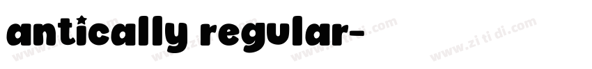antically regular字体转换 antically regular字体转换